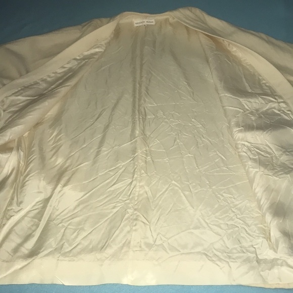 KRISTEN BLAKE Wool merino vintage open front blazer/coat dolma sleeve size S - Picture 3 of 13